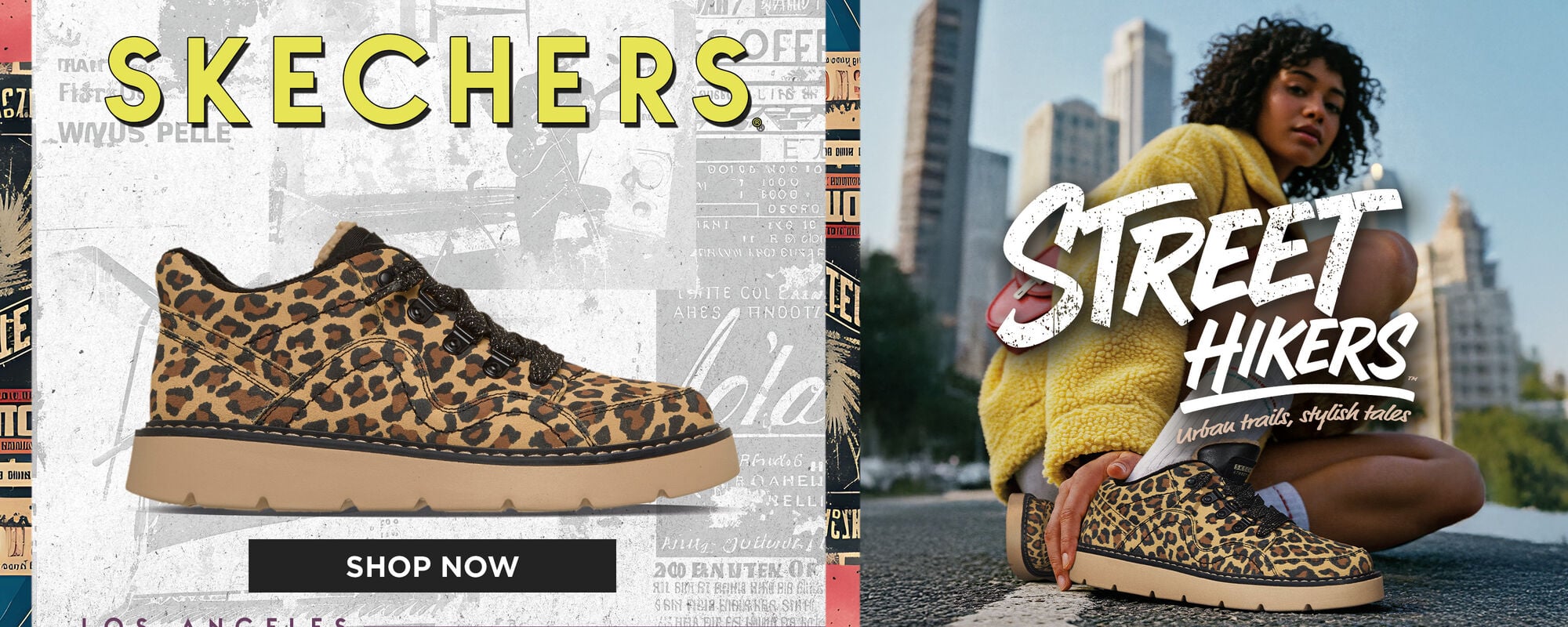 Skechers - Womens Street Keepsakes Cozy Street Hiker Glam Shoes